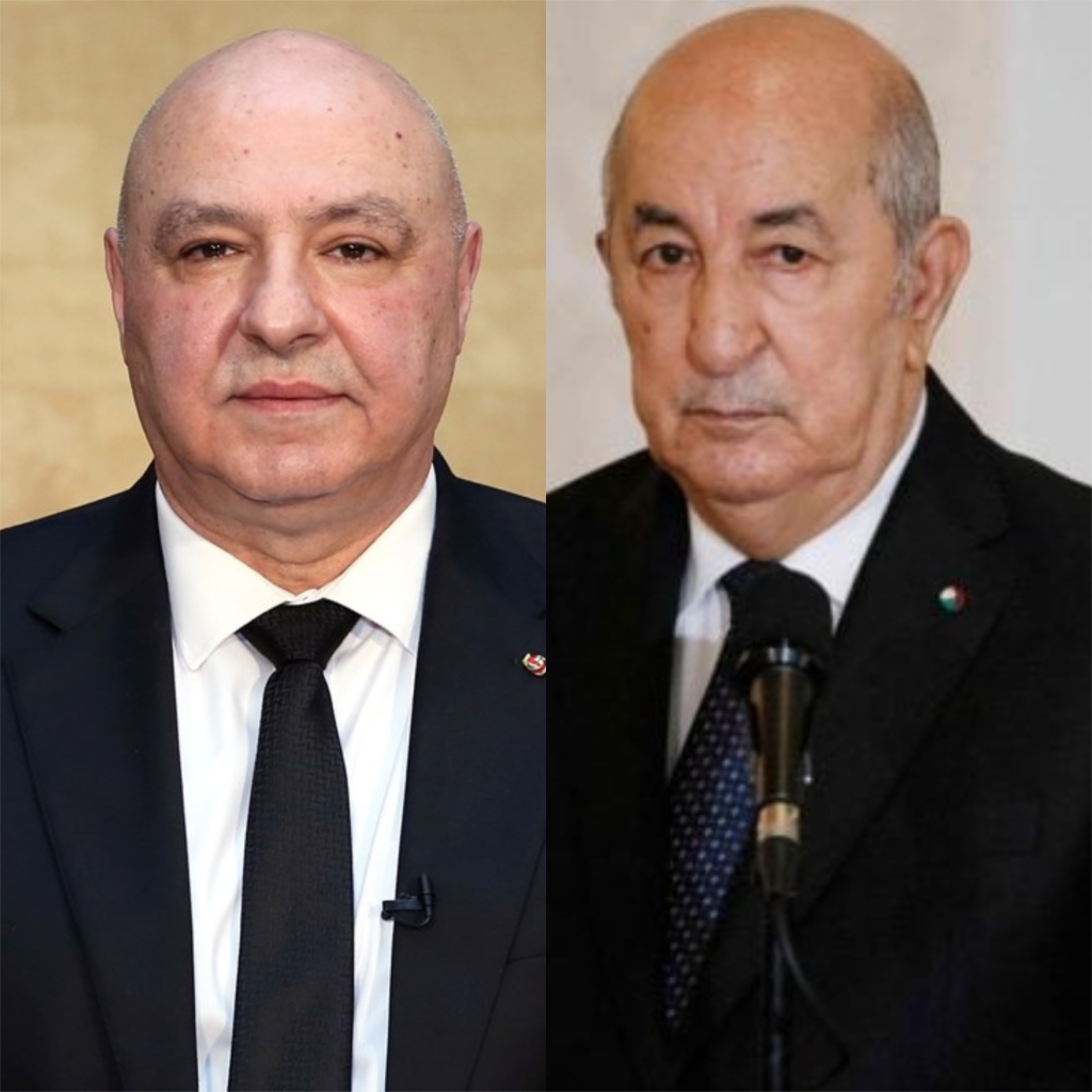 الرئيس تبون يستقبل رئيس جمهورية لبنان
