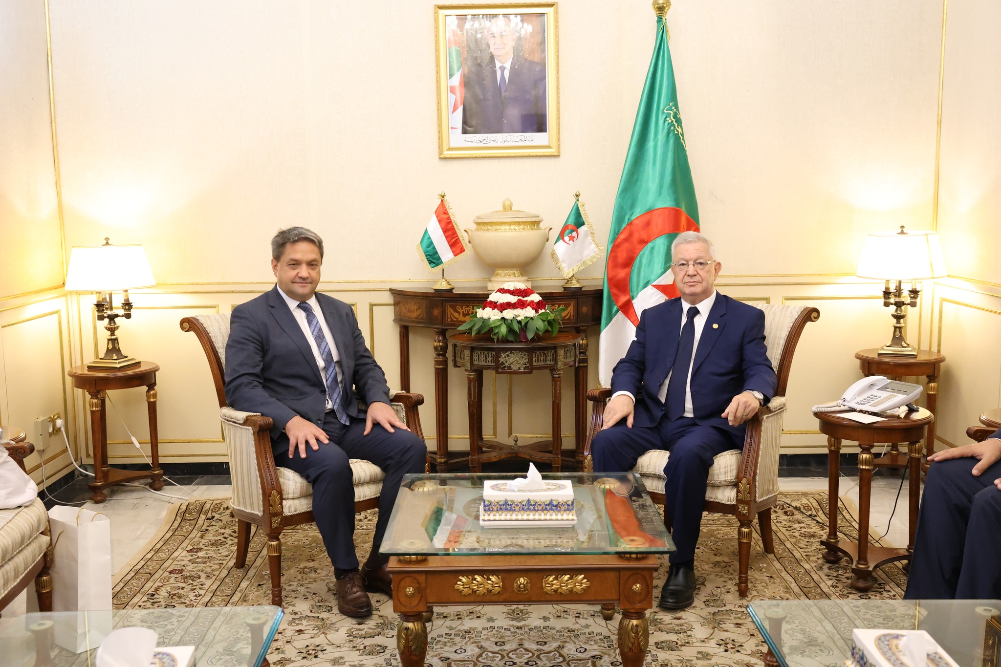 ناصري يستقبل السفير المجري