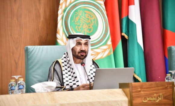 البرلمان العربي يطالب بموقف أوروبي لوقف جرائم غزة