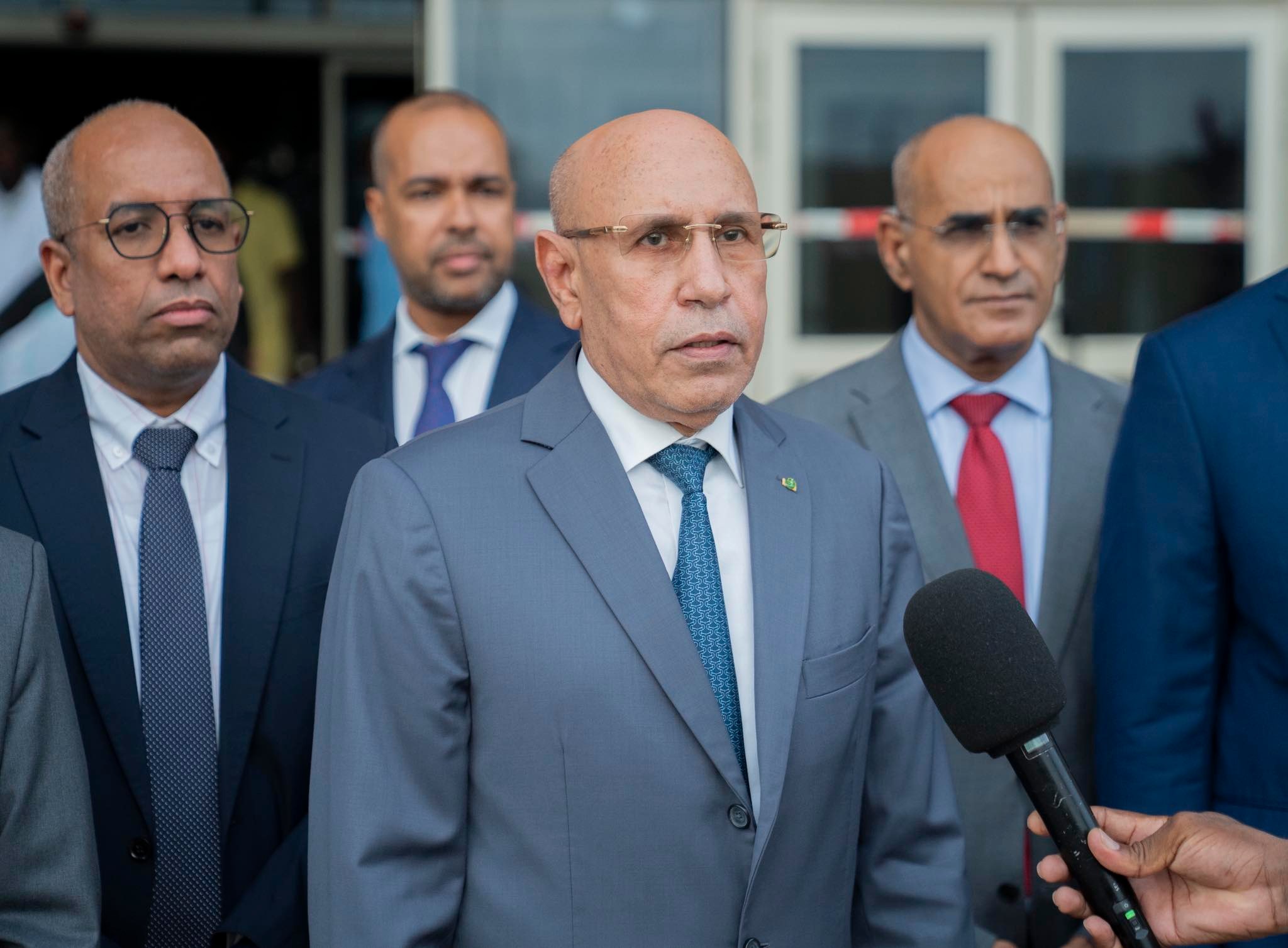 الرئيس الموريتاني يشكر الجزائر