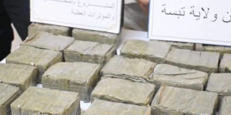 تفكيك شبكة إجرامية وحجز أكثر من 138 ألف كبسولة “بريغابالين” بتبسة