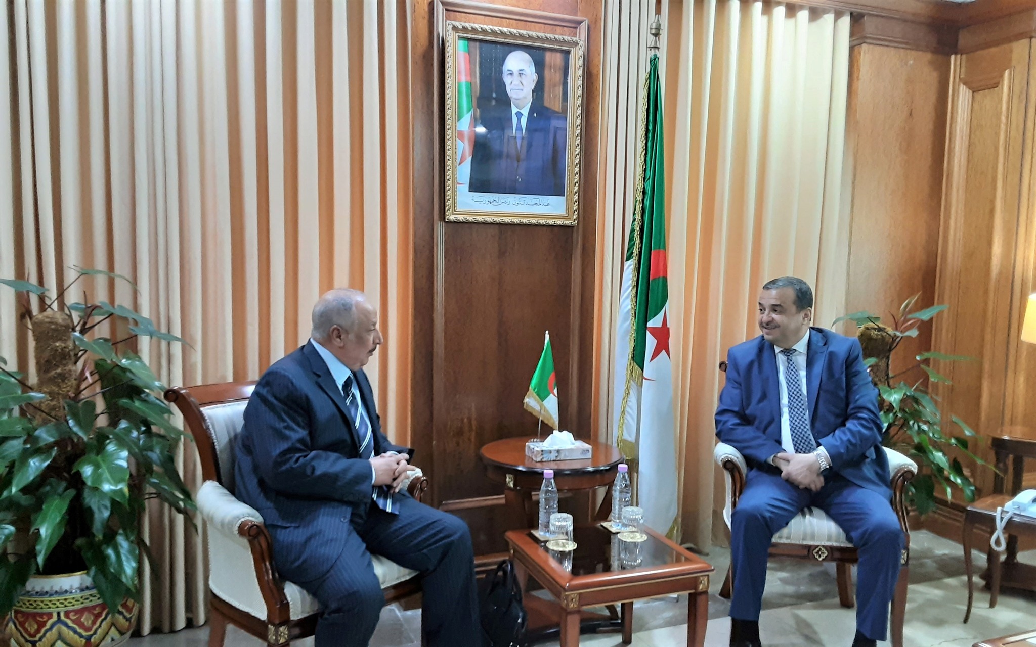 عرقاب يستقبل رئيس مجلس إدارة الشركة الكويتية مترو القابضة